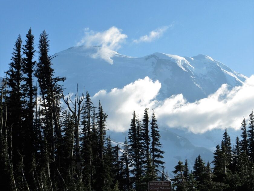 Mount Rainier, Schichtvulkan, Pacific Northwest, USA