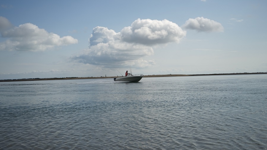 Île de Ré, September 2020, Fisher boat, Les Portes-en-Ré, France