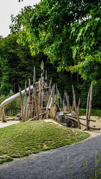 Neandertal Wanderung: Abenteuerspielplatz am Neanderthal Museum
